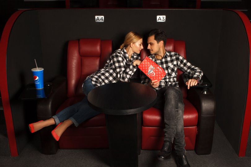 couple in cinema