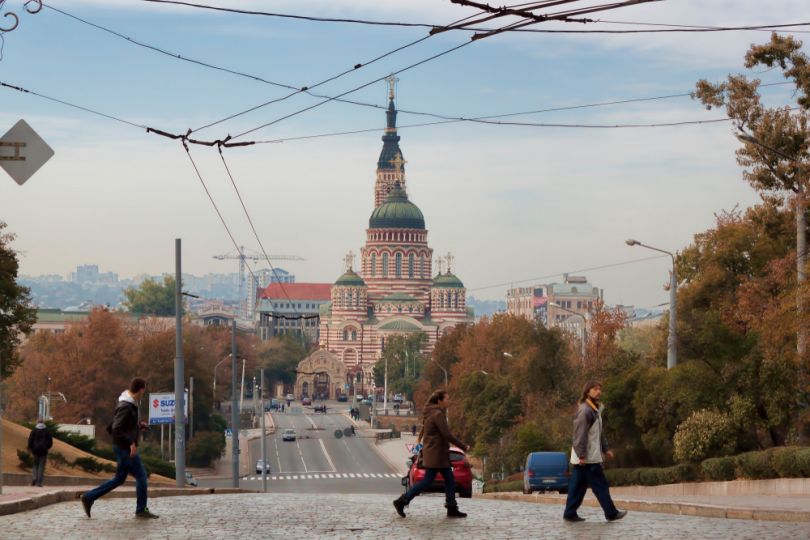 Old church in Kharkiv