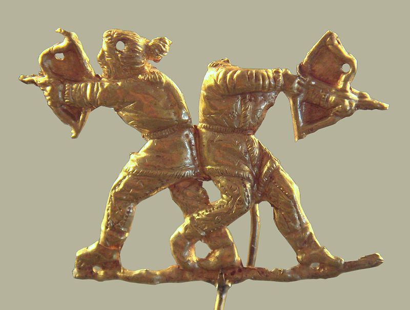 The Scythians shooting