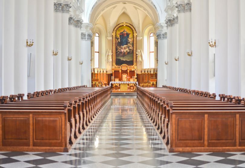 Catholic cathedral interior