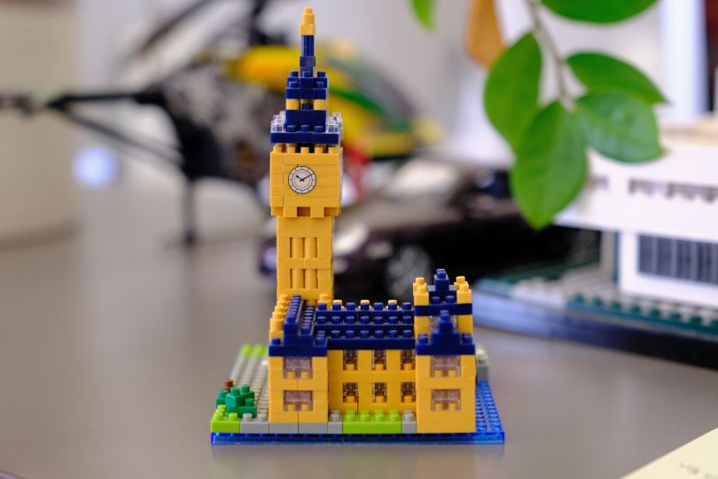 London made from Lego