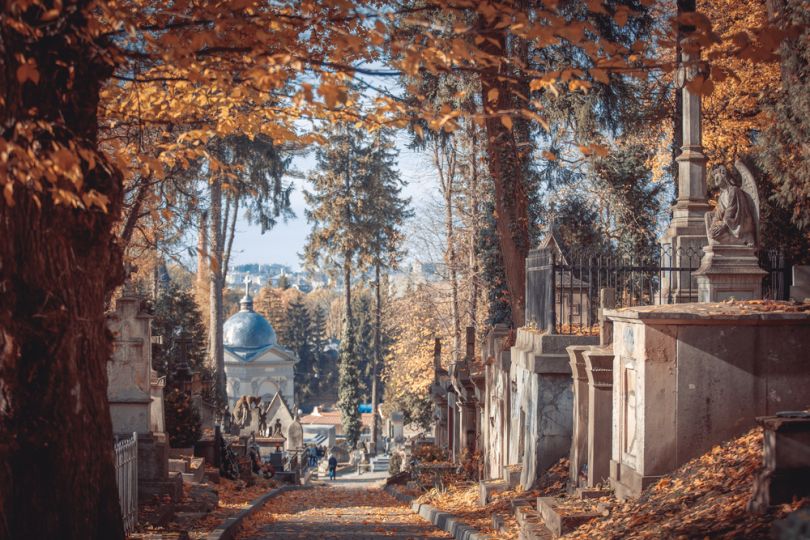 Lychakiv cemetery in Lviv