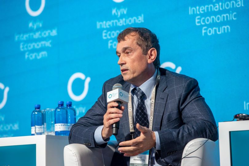 Vasyl Khmelnytsky, initiator of the KIEF, Founder of UFuture Investment Group at KIEF 2018