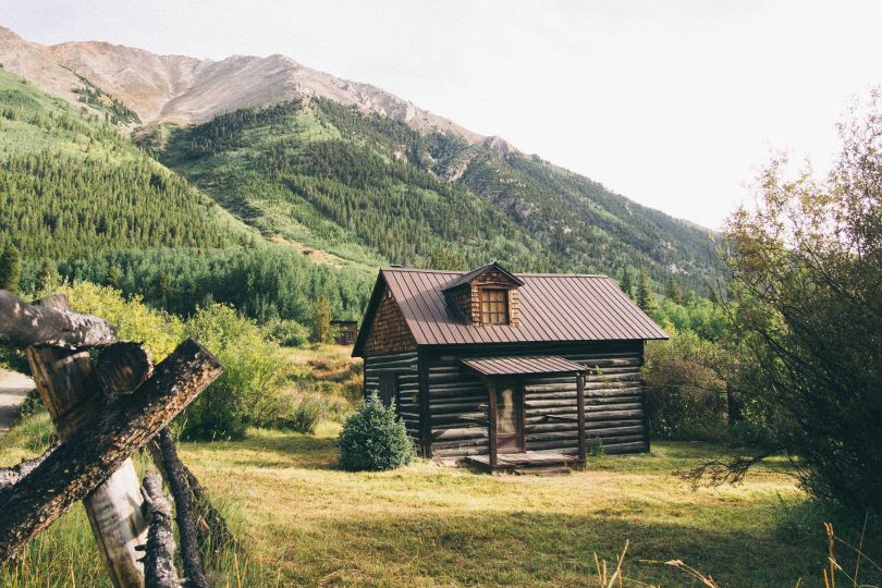 Cozy cabin in the mountains