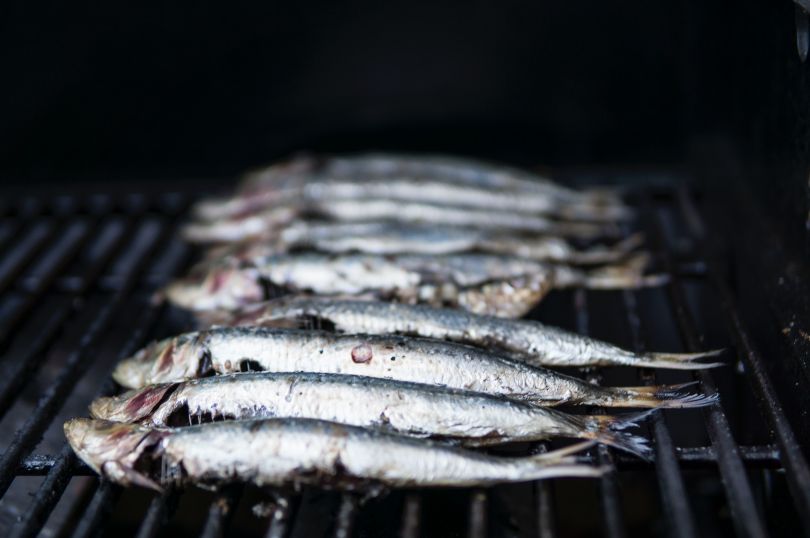 Grilled fish