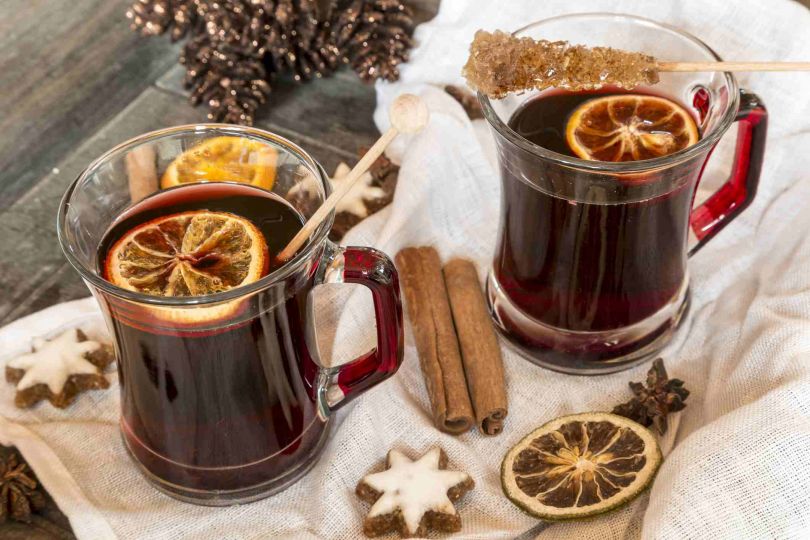 Spiced mulled wine