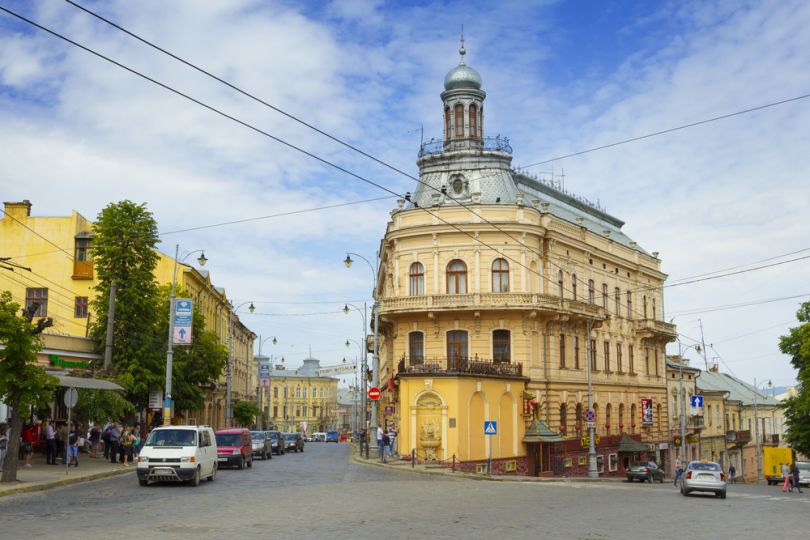 Ship-House in Chernivtsi