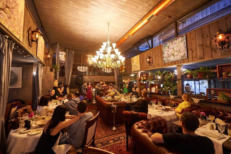 Kanapa restaurant in Kyiv