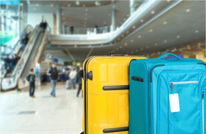 luggage in airport