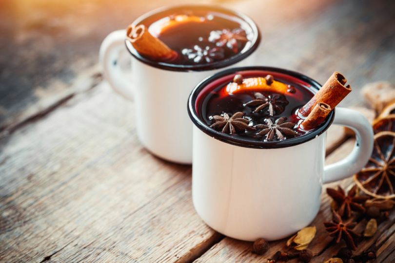 Cherry punch with cardamom