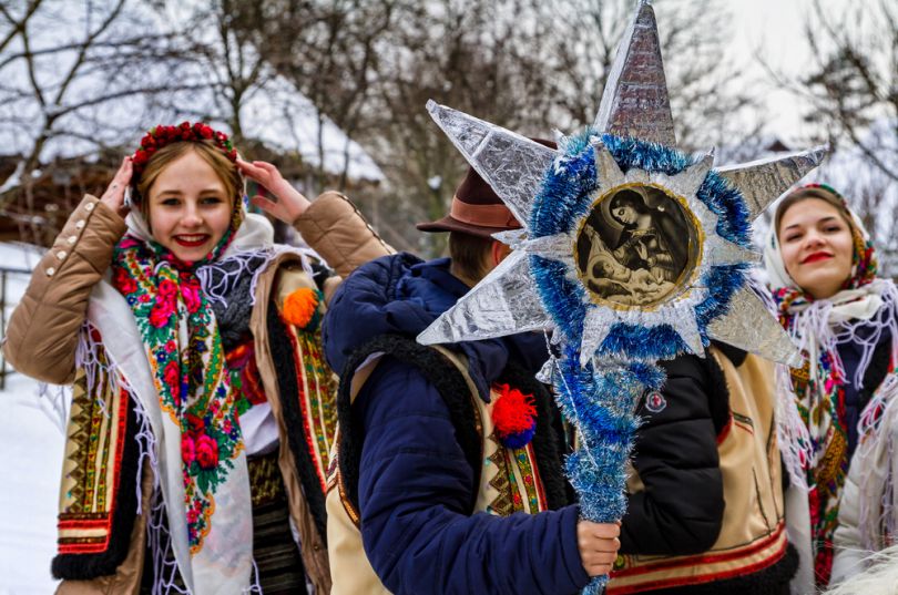 Ukrainian Christmas with Stars