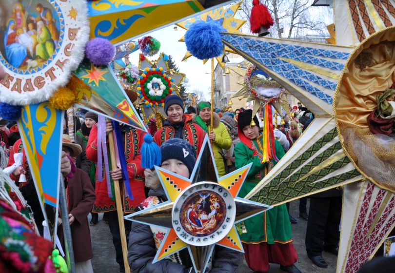 Christmas celebration in Ukraine