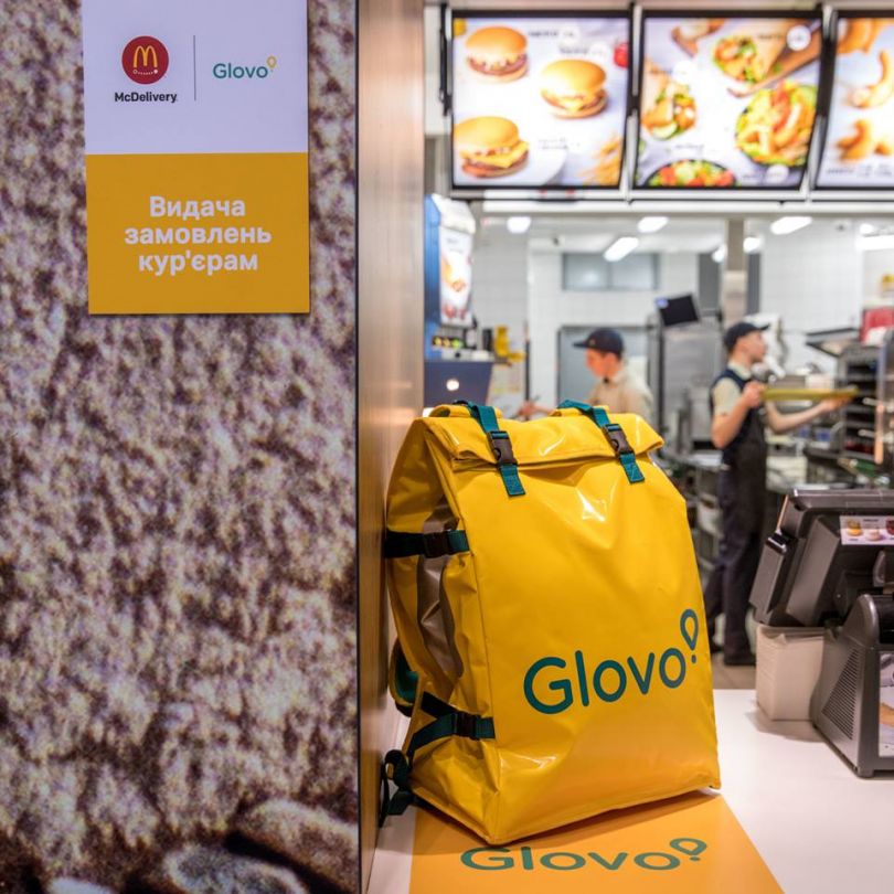 McDonald's and Glovo