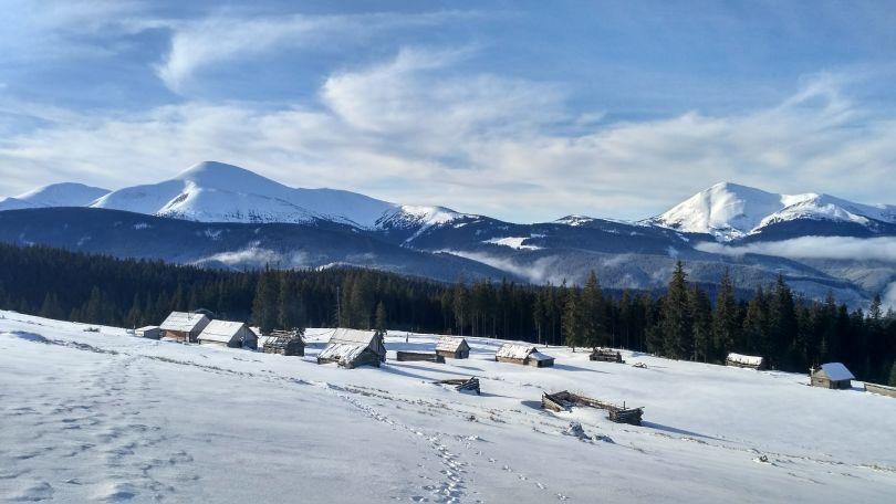 Kukul mountain near Vorokhta