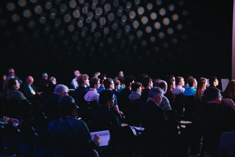 Audience at the conference