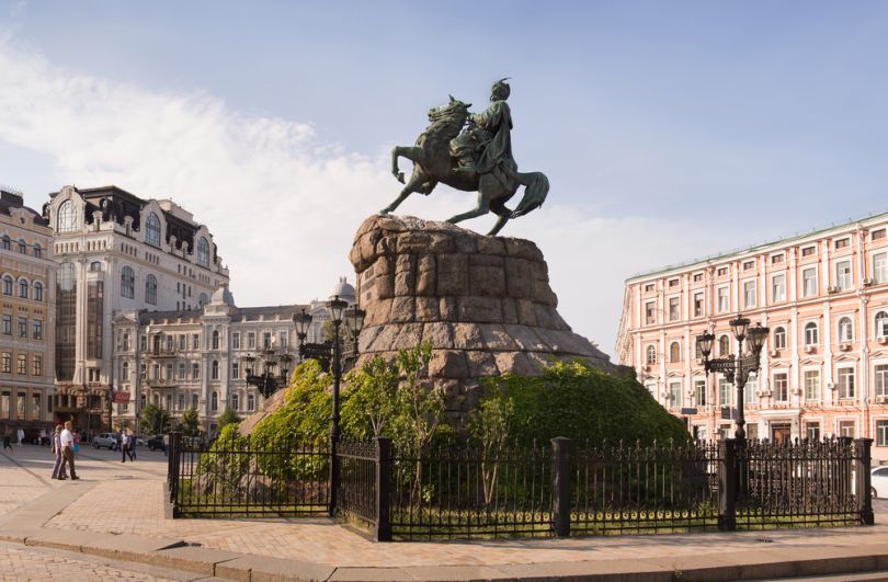 Sofiiska Square in Kyiv