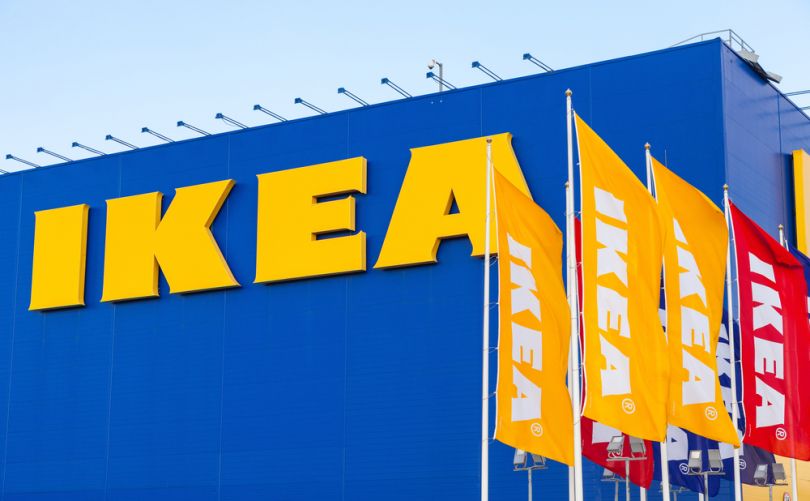 IKEA shop and banners