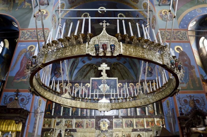 Pochaiv Lavra interior