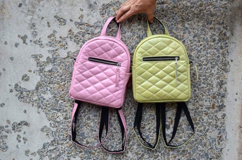 two colorful bags