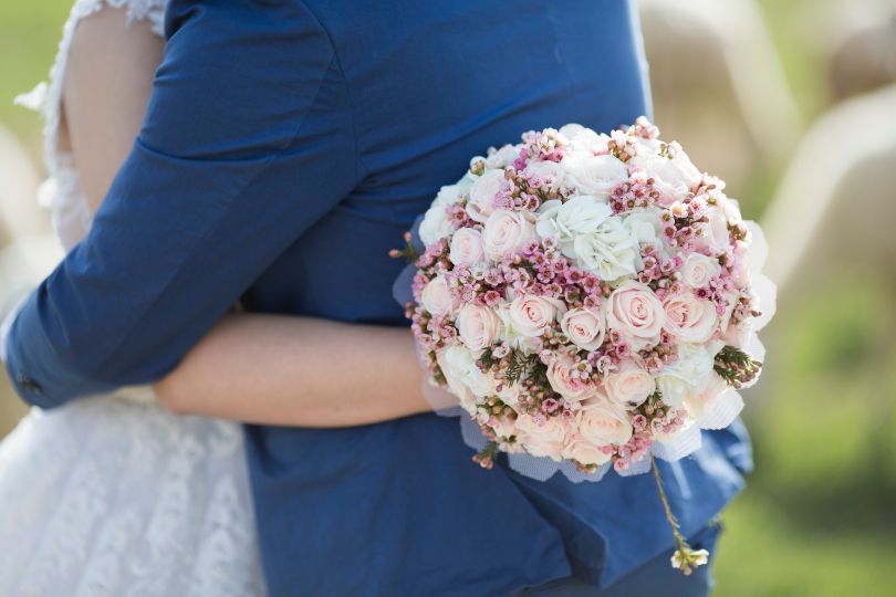 Wedding flower bouquet