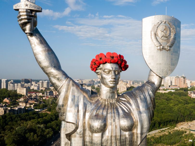 Motherland monument in Kyiv