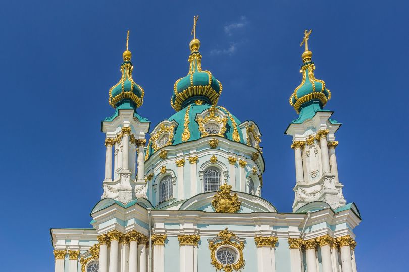 St Andrew's Church in Kyiv