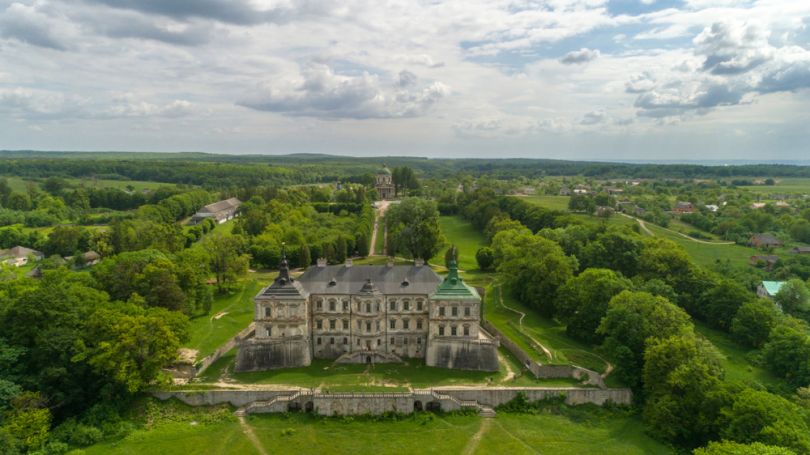 Pidhitrsi castle overview