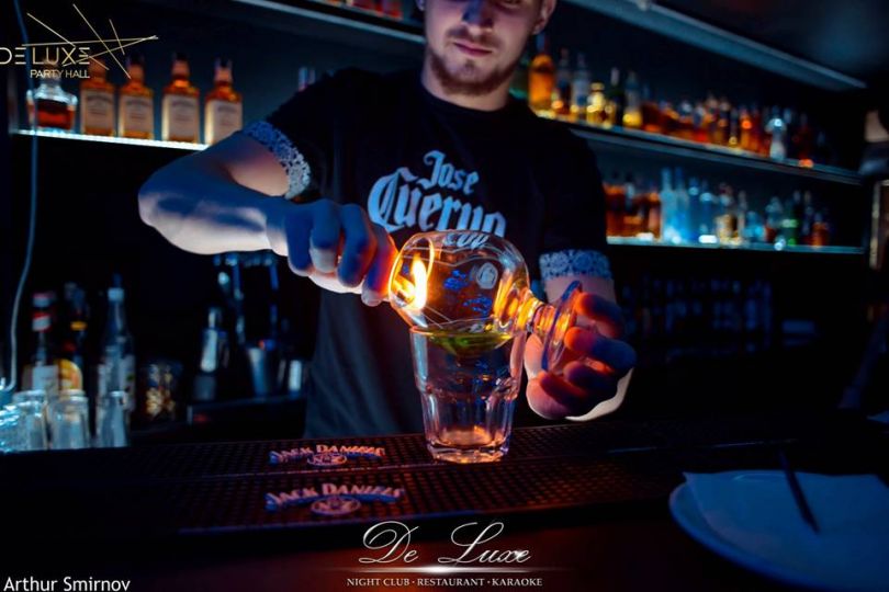 Bartender in a Lviv Club