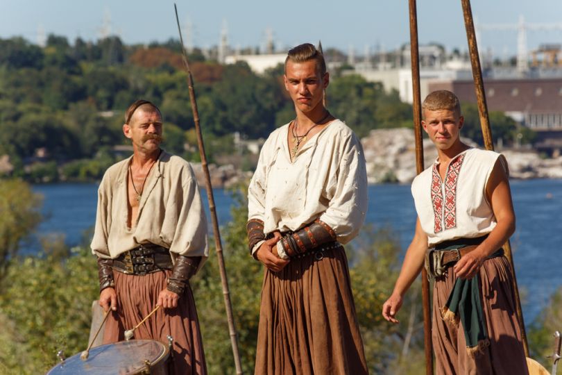 Stylish Cossacks in Ukraine