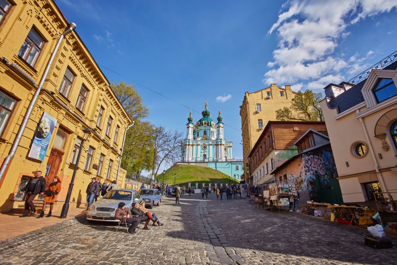 Andriyivsky Descent in Kyiv