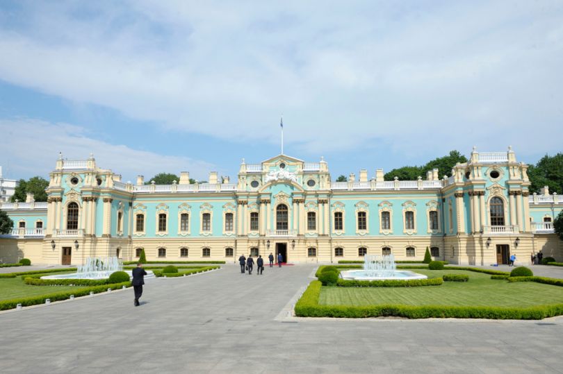 Exterior of Maryinskyi Palace