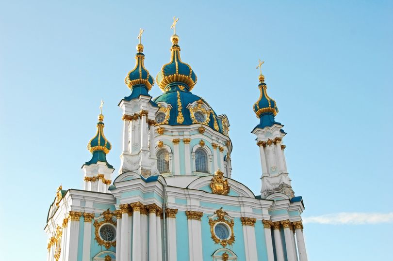 St Andrews Church in Kyiv